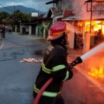 7 Bangunan Terbakar Hangus di Kota Padang