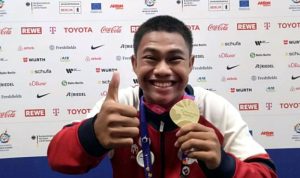 Arsyad Al Banjari Wins Swimming Gold and Bronze at SOWSG 2023 Berlin