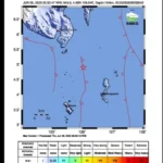 BMKG Deteksi Gempa M5,0 di Laut Kepulauan Sangihe