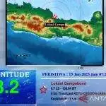 BMKG Records Four Shallow Tectonic Earthquakes in Cirebon