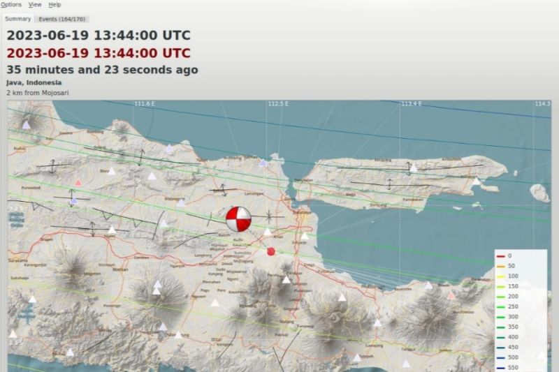 BMKG: Shallow Earthquake in Mojokerto Triggered by An Unmapped Fault