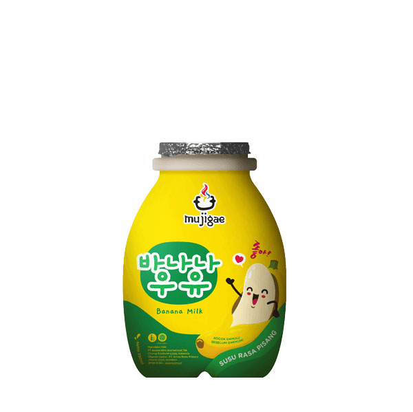 Susu Pisang Korea Mujigae Banana Milk
