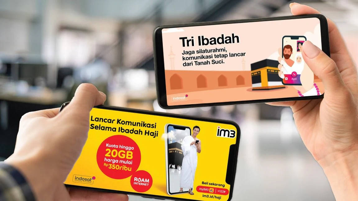 Beri Kemudahan Komunikasi Jamaah, Indosat Hadirkan Paket Haji untuk Terus Terhubung dengan Keluarga Saat Beribadah