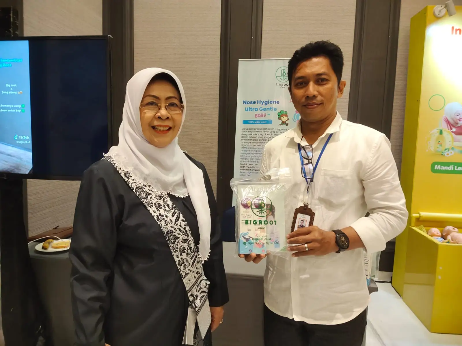 Bigroot Nose Hygiene, Klaim Sebagai Alat Pencuci Hidung Halal Pertama di Indonesia untuk Bidan di HUT IBI ke-72