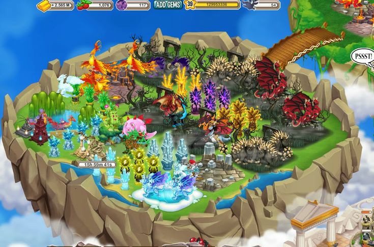 Game Online Facebook Dragon City