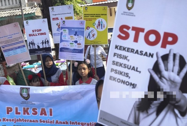 BUTUH PERHATIAN: Kasus kekerasan anak hingga perbuatan asusila terhadap anak di Kota Bandung masih kerap terjadi dengan latar belakang yang beragam.