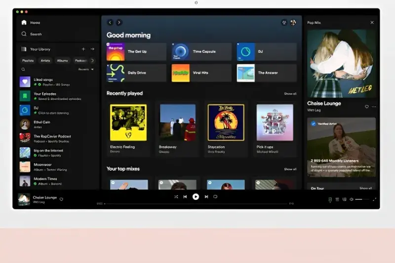 Spotify Luncurkan UI Baru untuk Versi Desktop