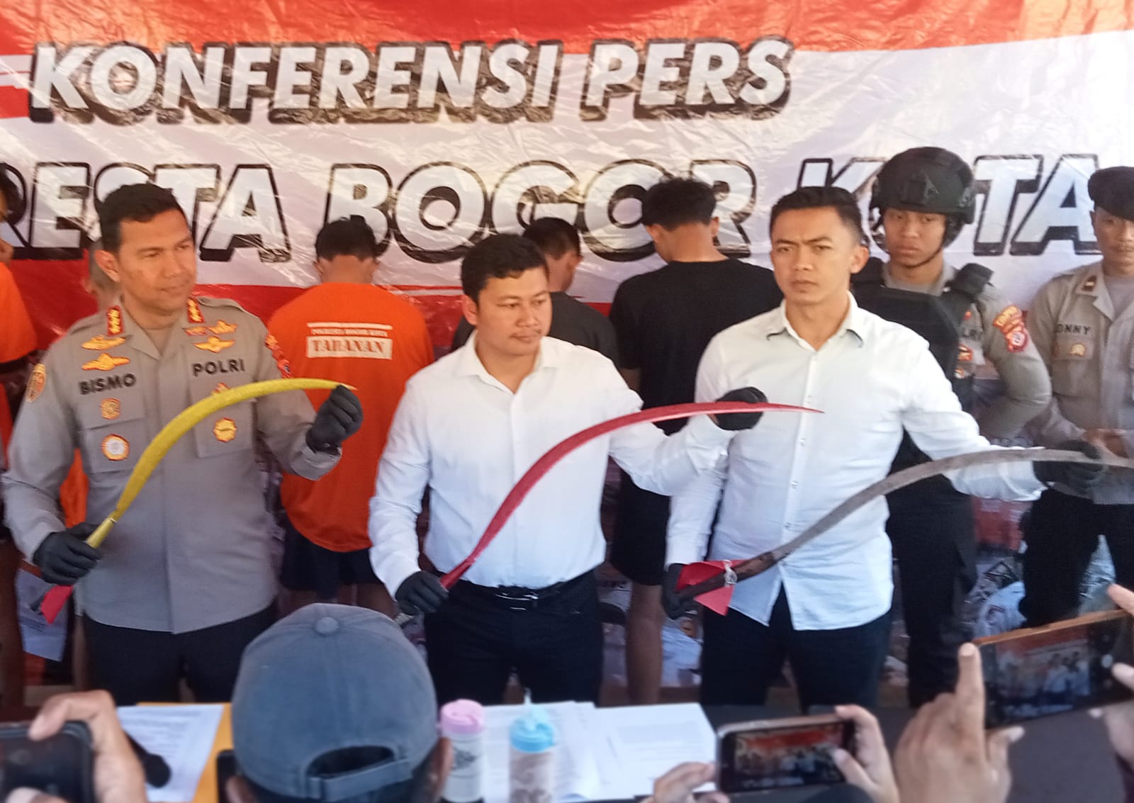 Polresta Bogor Gagalkan Aksi Tawuran Antar Geng, Pelakunya Ada Siswa SMP / Yudha Prananda