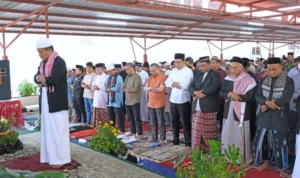 Warga indonesia di Brunei Laksanakan Shalat Idul Adha di KBRI