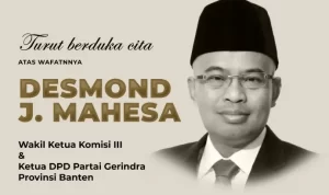 Innalillahi Tutup Usia di 57 Tahun, Politikus Desmond Junaidi Mahesa