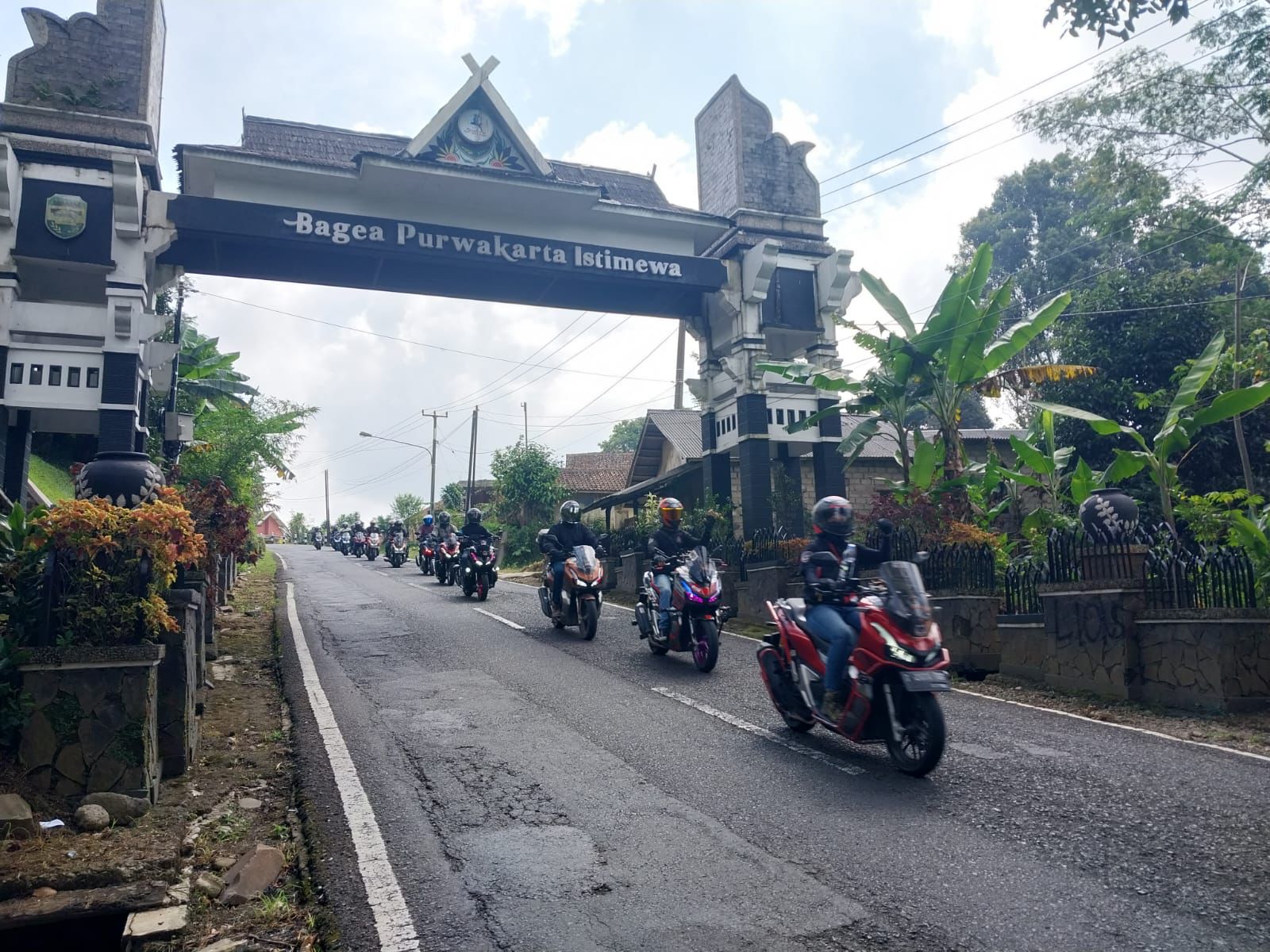 Gelorakan Semangat, Komunitas Honda ADV Subang Gelar Tourjib PURWASUKACI