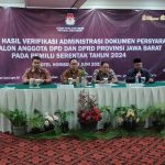 KPU Jawa Barat mengungkapkan dari 2.130 Bacaleg untuk DPRD Provinsi, terdapat 177 bacalon yang dinyatakan memenuhi syarat verifikasi