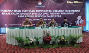 KPU Jawa Barat mengungkapkan dari 2.130 Bacaleg untuk DPRD Provinsi, terdapat 177 bacalon yang dinyatakan memenuhi syarat verifikasi