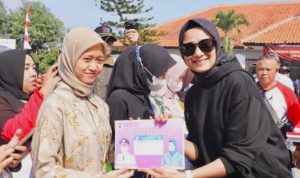 Ketua P2TP2A Kabupaten Bandung Barat, Sonya Fatmala melakukan langkah pencegahan perundungan terhadap anak di wilayah Bandung Barat. Suwitno/Jabar Ekspres.