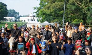 Kompak Berkuda, Bima Arya, Sandiaga Uno dan Ridwan Kamil Sampaikan Pesan Penting