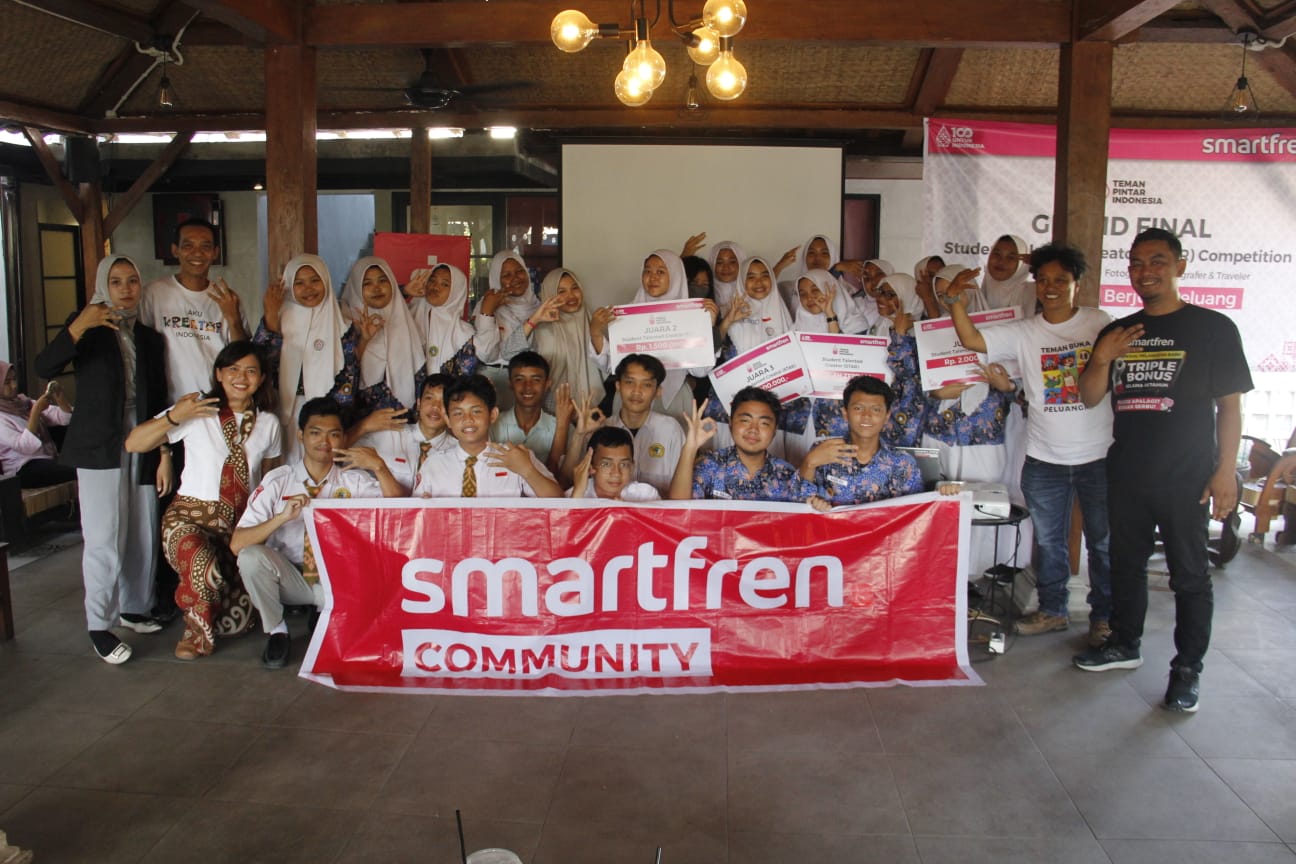 Memperingati HUT Surabaya ke-730, Teman Pintar Smartfren Gelar Kompetisi Konten Kreator