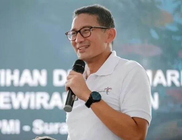 Menparekraf, Sandiaga Uno disebut-sebut akan diresmikan sebagai kader Partai Persatuan Pembangunan (PPP) Rabu depan. ANTARA/Kemenparekra.