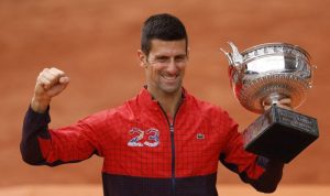 Djokovic records a record 23rd Grand Slam with French Open title