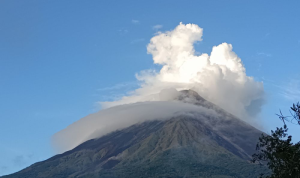 PGA Post: Volcanic Activity of Mount Karangetang is Relatively Declining