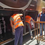 PPIH Prepares Trucks to Anticipate Pilgrims' Luggage Left Behind