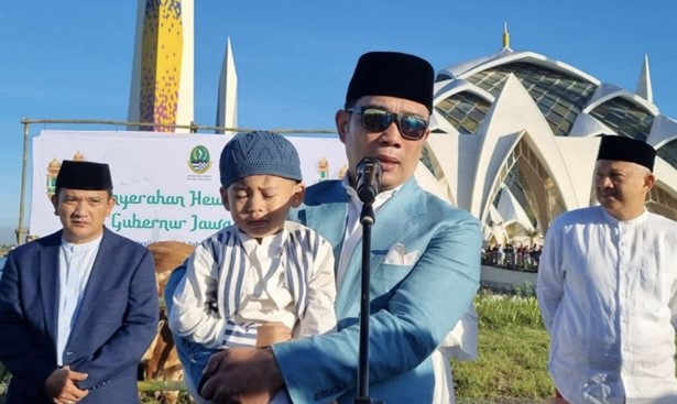 Ridwan Kamil Ungkap Pembelian Hewan Kurban Jadi Indikator Ekonomi Jabar Mulai Membaik