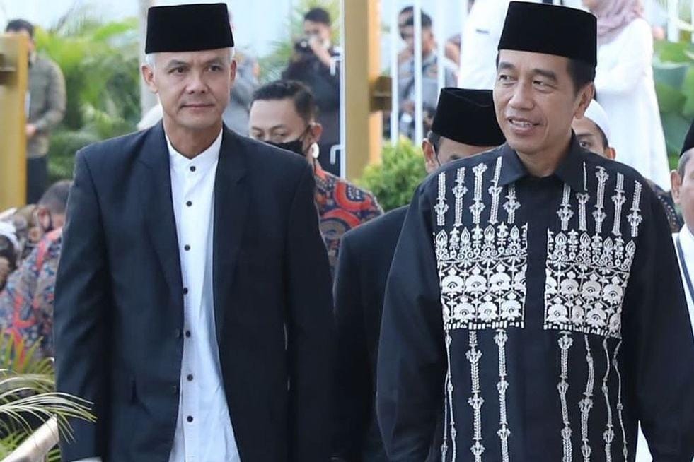 Saidiman Ahmad, pengamat politik SMRC menilai bahwa dukungan Presiden Joko Widodo (Jokowi) ke Ganjar Pranowo sudah jelas. Instagram/@ganjar_pranowo.