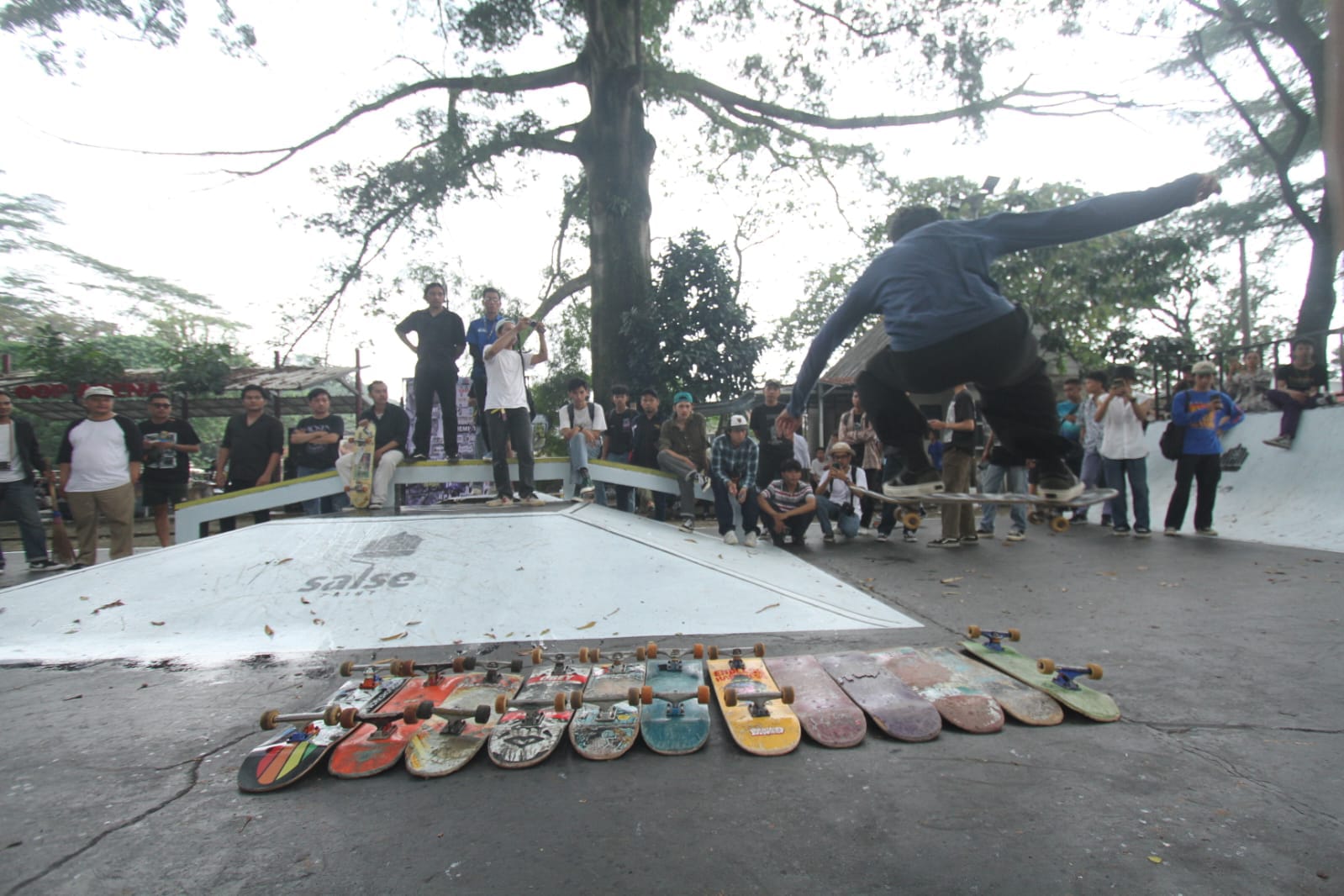 Rayakan Hari Skateboard Sedunia, Skatepark Sempur Bogor Ramai