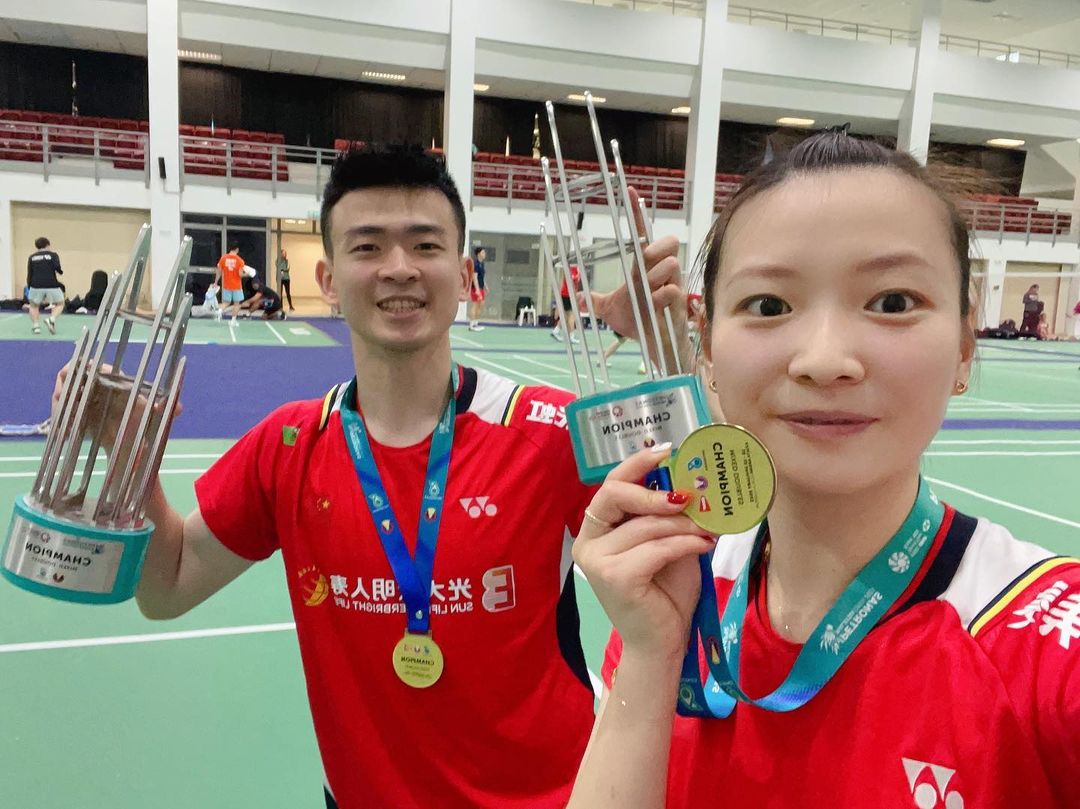 Pasangan Ganda Campuran China Zheng Si Wei/Huang Ya Qiong Pertahankan Title Juara Indonesia Open 