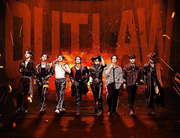 Lirik Lagu ATEEZ 'Outlaw'/Foto: Instagram (@ateez_official_)