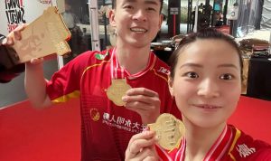 Pasangan Ganda Campuran China Zheng/Huang Ungkap Kunci Kemenangan Hattrick di Turnamen BWF Super 1000