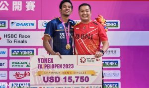 Chico Sabet Gelar Juara di Taipei Open 2023, Pelatih Ungkap Kunci Keberhasilannya