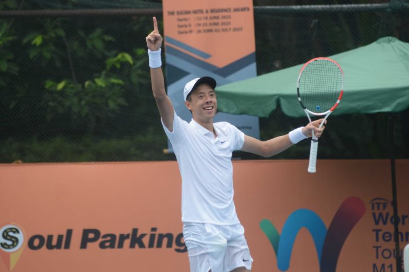 Justin Barki Steps Into Harum Energy World Tennis Tour final