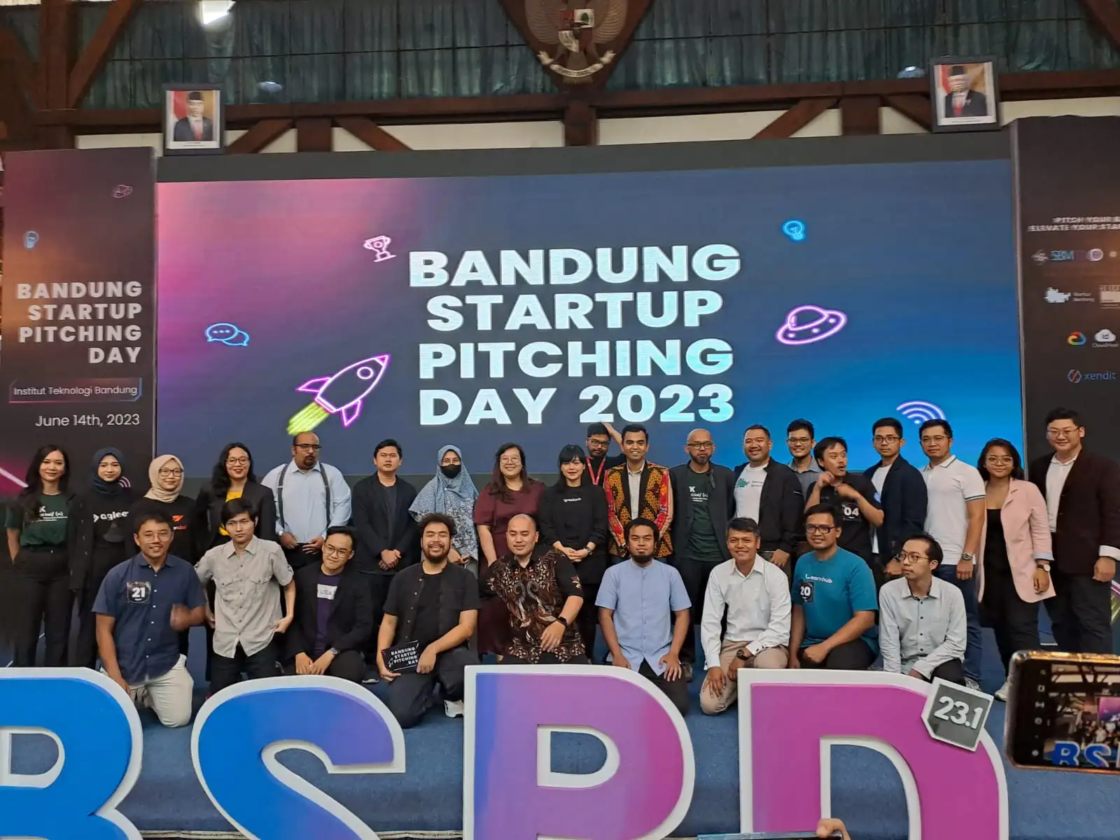 Thegreaterhub SBM ITB Bersama LPIK ITB Gelar Bandung Startup Pitching Day 2023