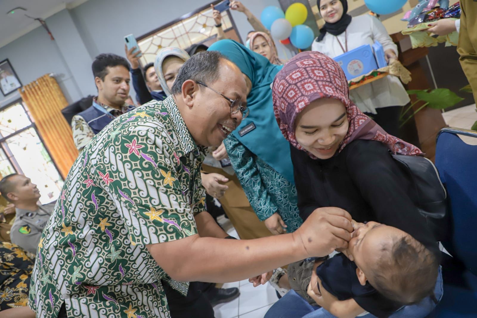 Vaksin Polio Kota Cimahi Baru Mencapai 64,8 Persen