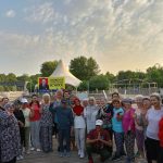 Ma'ruf Amin Takes Morning Exercise in Tashkent's Eco Park