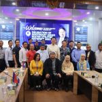 Delegasi SEAWUN ASEAN usai berdiskusi bersama Perumda Tirta Pakuan Kota Bogor, Kamis (8/6). (Yudha Prananda / Jabar Ekspres)