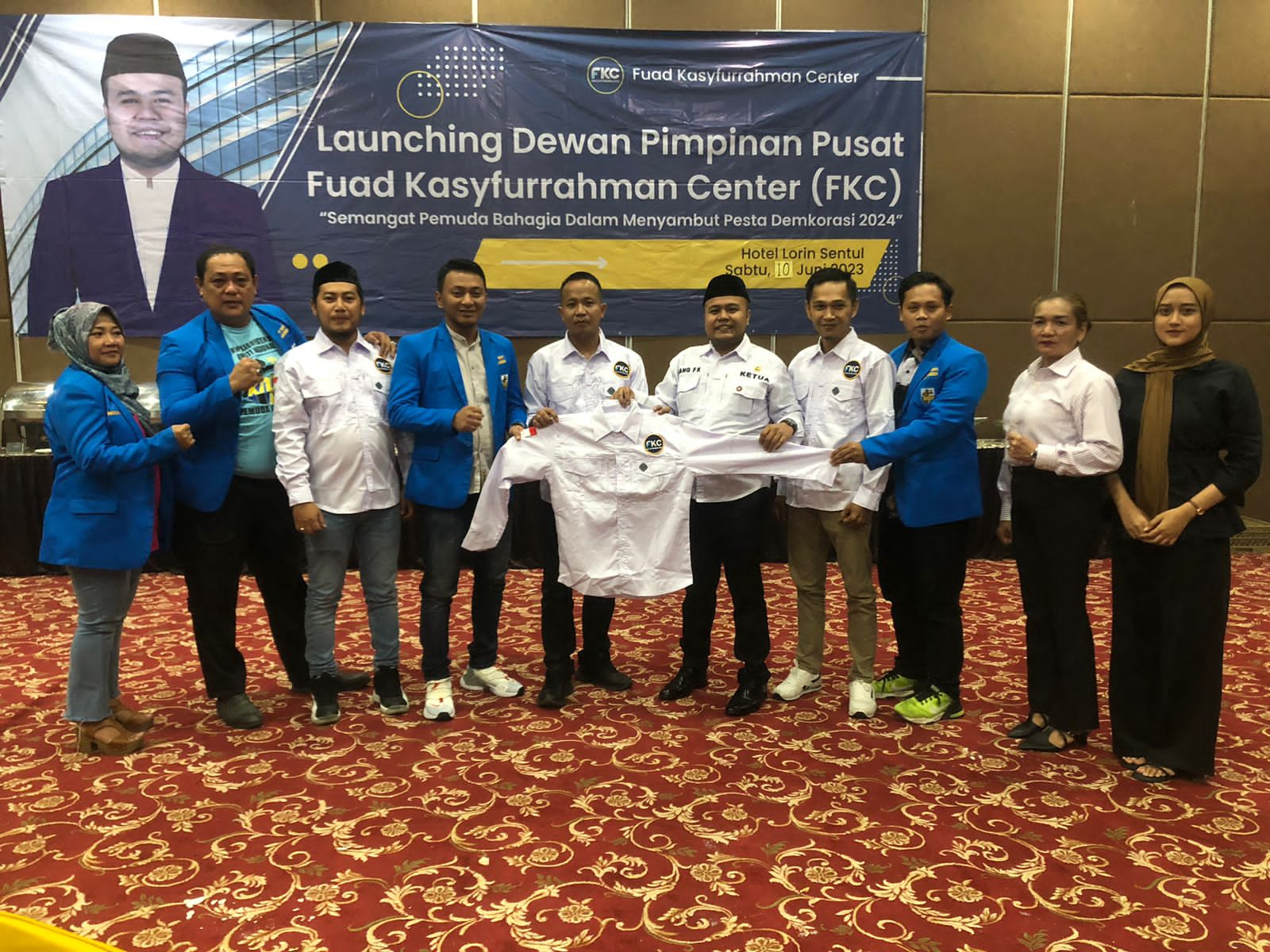 Foto bersama usai launcing Fuad Kasyfurrahman Centter (FKC) / Sandika Fadilah