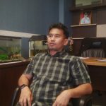 Kepala Bidang SMP Dinas Pendidikan Kabupaten Bandung Barat, Edi Syafruddin saat ditemui di ruang kerjanya. Senin (12/23). Dok Jabarekspres