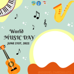 Twibbon Peringatan Hari Musik Sedunia, Buat di Sini!