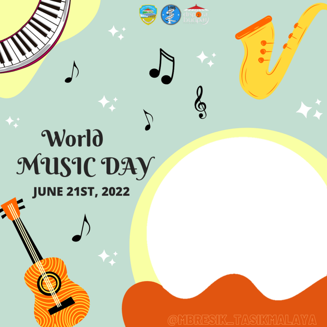 Twibbon Peringatan Hari Musik Sedunia, Buat di Sini!