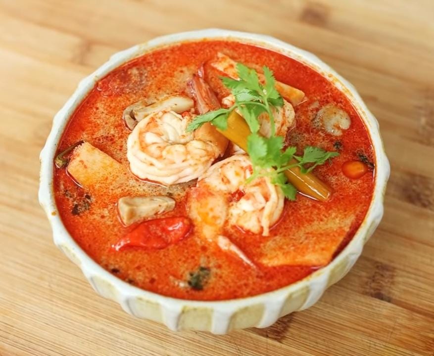 Resep Tom Yum Goong Rahasia Kaldu Udang Sup Asam Pedas