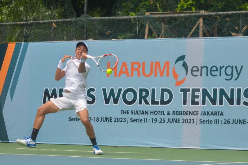 Two Indonesian Tennis Players Advanced to the Second Round of Harum Energy World Tennis