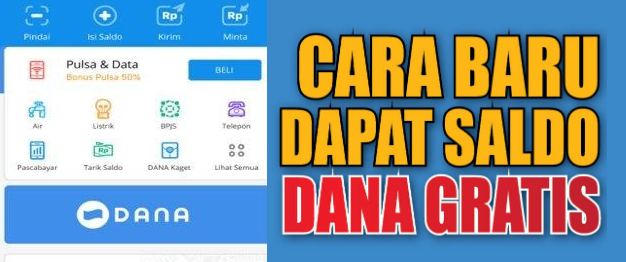 saldo dana secara gratis