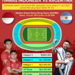 Link beli tiket argentina vs indonesia