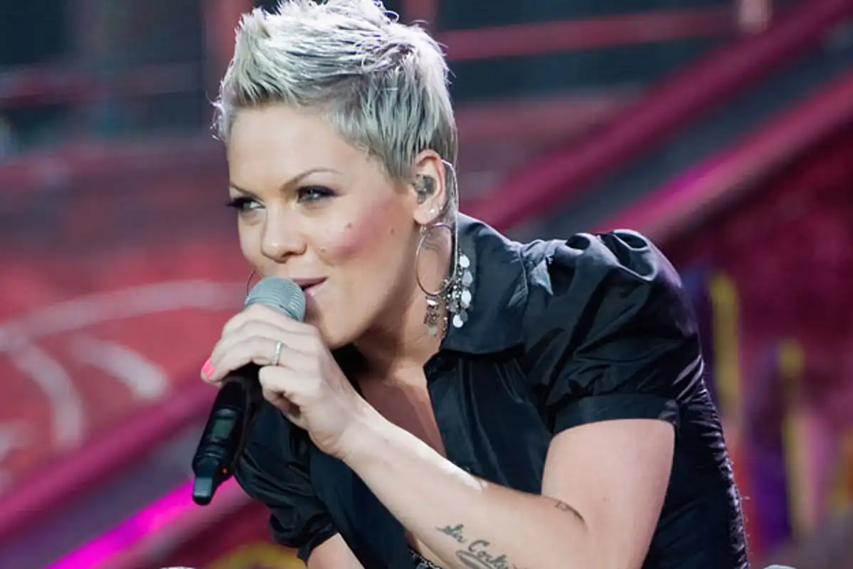 Alecia Beth Moore Hart Binggung Saat Dilempari Abu Kremasi Saat Konser