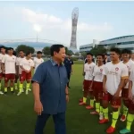 Prabowo Visits Garudayaksa-Persib Players at Aspire Academy