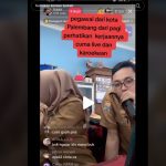 Viral PNS di Palembang Live TikTok dan Karokean saat Jam Kerja, Netizen Geram!
