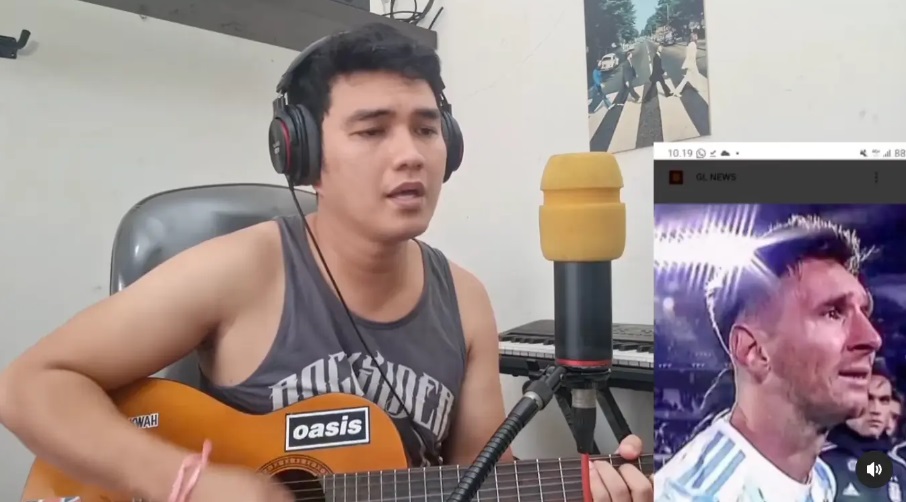 Lagu Aldi Taher 'Why Mr. Messi" Viral! Begini Liriknya