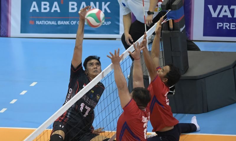 2023 ASEAN Para Games: Men's Sitting Volleyball Qualifies for Final After Beating Cambodia