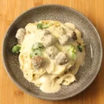 Bisa Untuk MPASI! Resep Meatball dan Broccoli Creamy Pasta